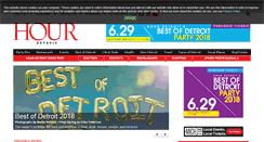 Desktop Screenshot of hourdetroit.com
